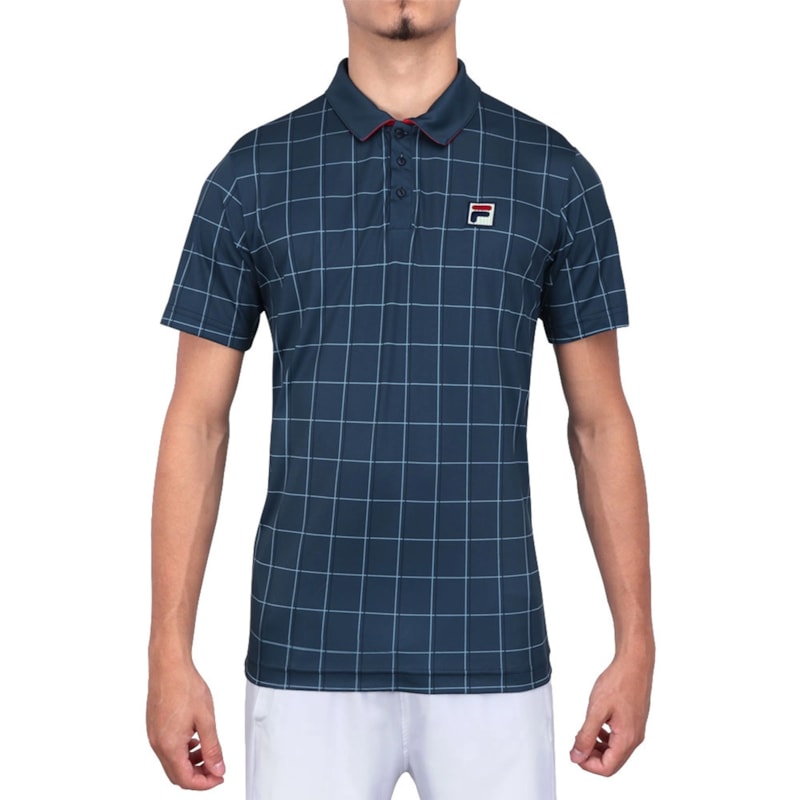 Camisa Polo Fila Aztec Print Masculina