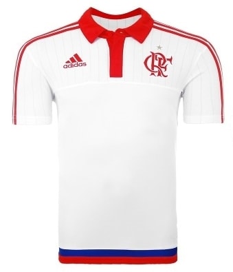 Camisa polo branca store flamengo