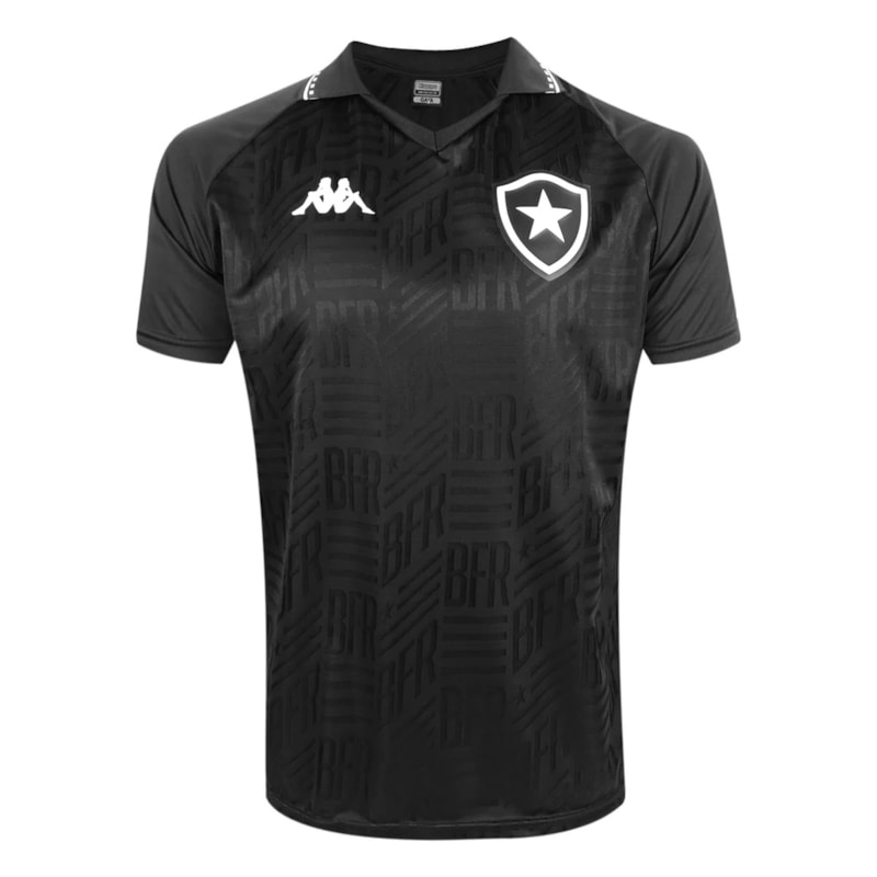 Camisa Polo Kappa Botafogo Clone Supporter Masculina