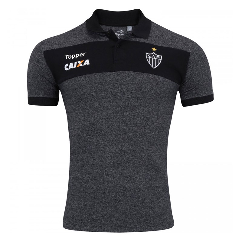 Camisa Polo Topper Atlético Mineiro Viagem Masculina