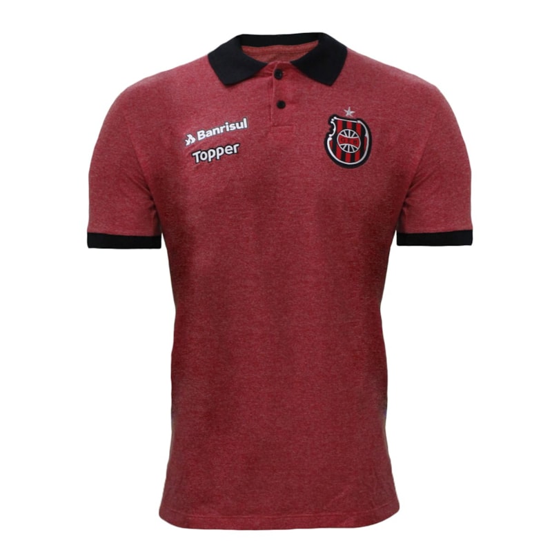 Camisa Polo Topper Brasil de Pelotas Viagem 2018 Masculina