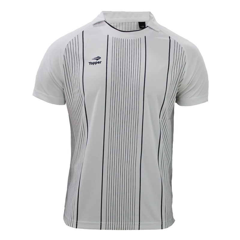Camisa Polo Topper Futebol Stripes II Masculina