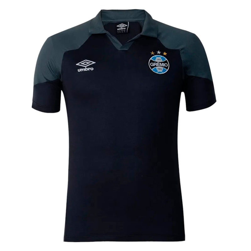 Camisa Polo Umbro Grêmio Viagem 2023/24 Masculina