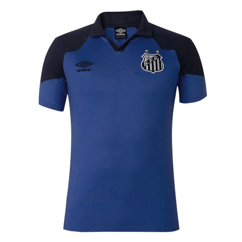 Camisa Polo Umbro Santos Viagem 2023 Masculina