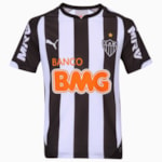 Camisa Puma Atlético-MG Jogo 2 Ronaldinho N10