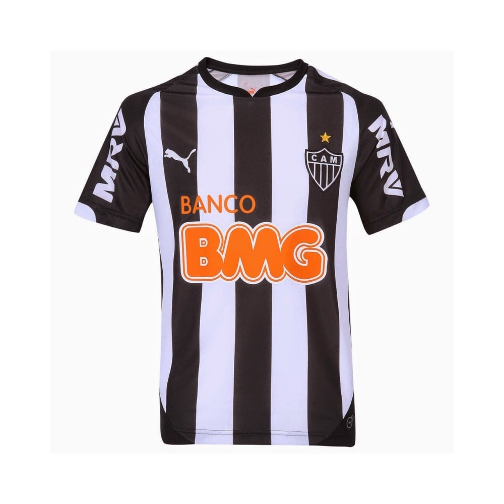 Camisa Puma Atlético-MG Jogo Ronaldinho N10