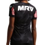 Camisa Puma Atlético Mineiro III 2015 Feminina - Preto