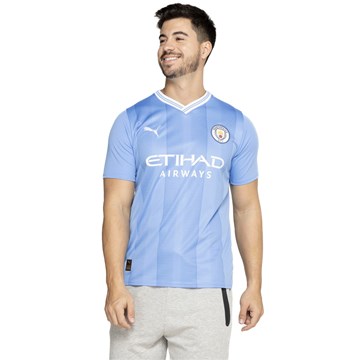 Camisa Puma Manchester City I 2023/24 Masculina