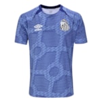 Camisa Santos Umbro Aquecimento 2024 Masculina