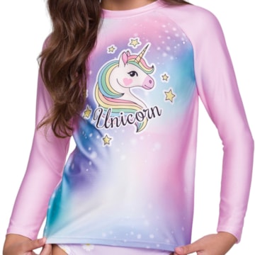 Camisa Selene Manga Longa UV Infantil