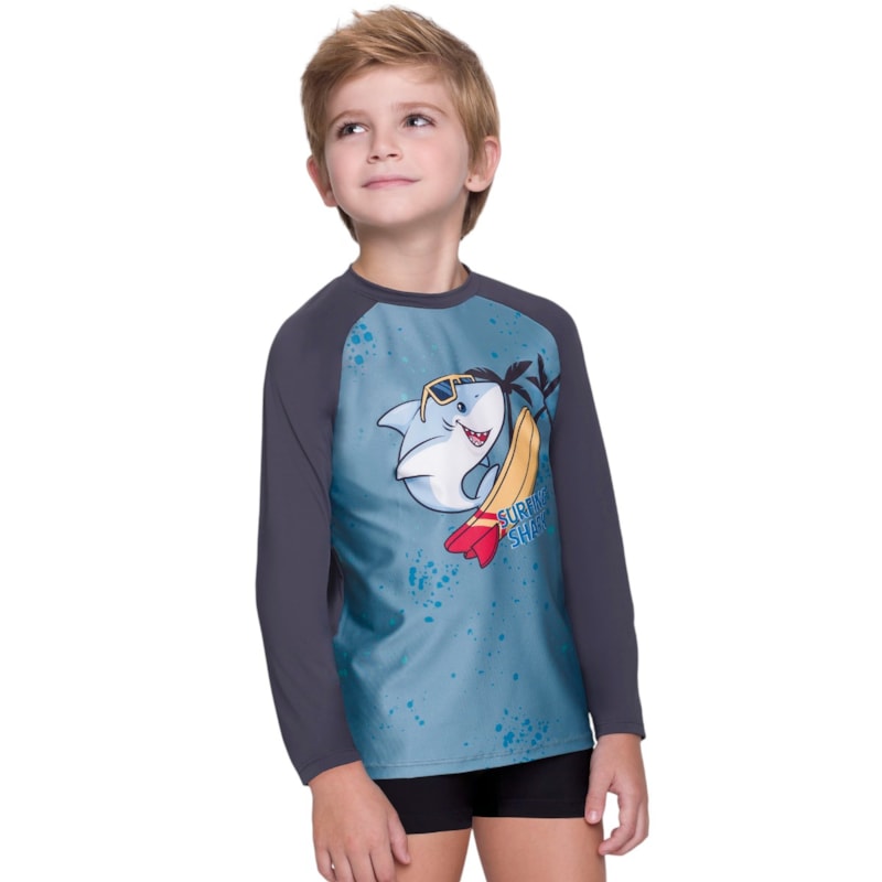 Camisa Selene Manga Longa UV Infantil