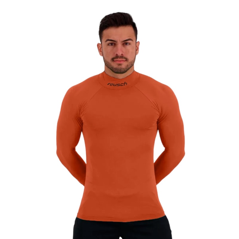 Camisa Térmica Reusch Underjersey Gola Alta Masculina