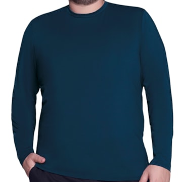 Camisa Térmica Selene Proteção UV50+ Plus Size Masculina