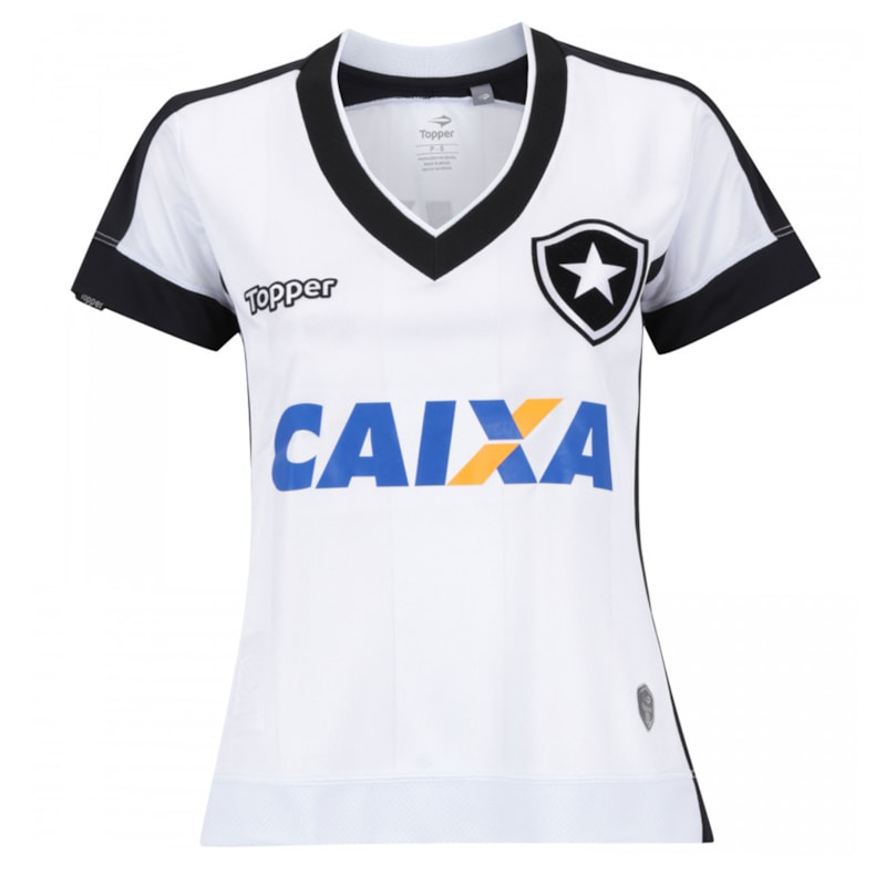 Camisa Topper Botafogo 3 (S/N) 2017 - Feminino Camisa Topper Botafogo 3 (S/N) 2017 - Feminino