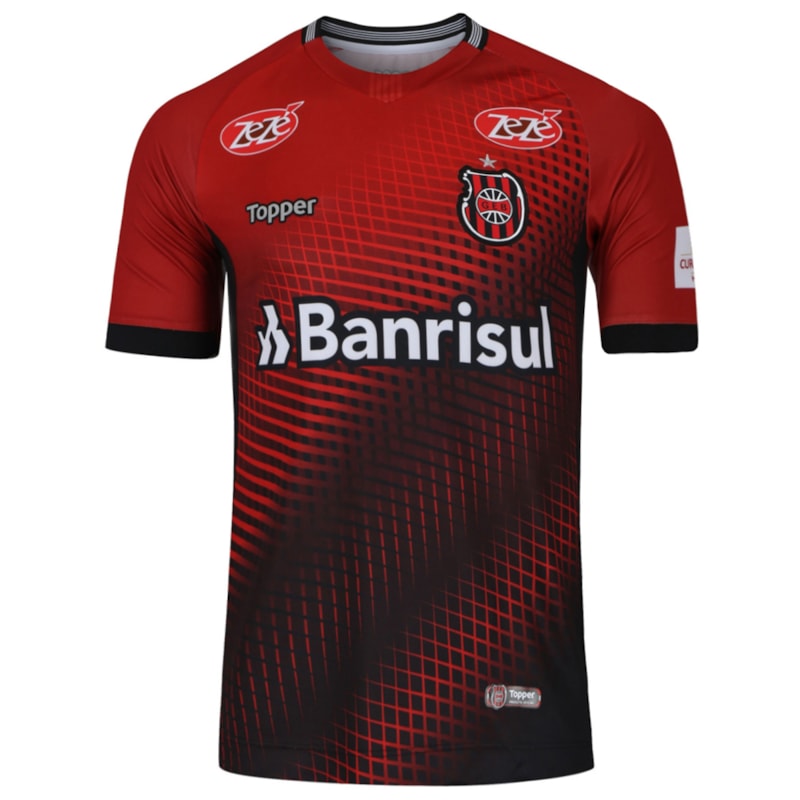 Camisa Topper Brasil de Pelotas Oficial I 2018 Juvenil Camisa Topper Brasil de Pelotas Oficial I 2018 Juvenil