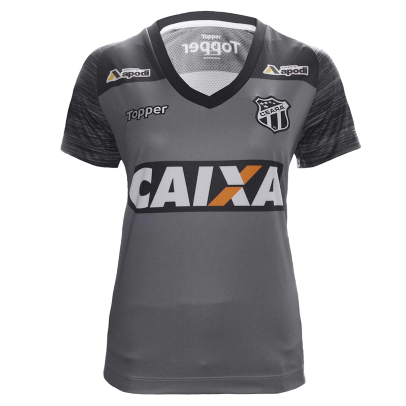 Camisa Topper Ceará Comissão Técnica Feminina Camisa Topper Ceará Comissão Técnica Feminina