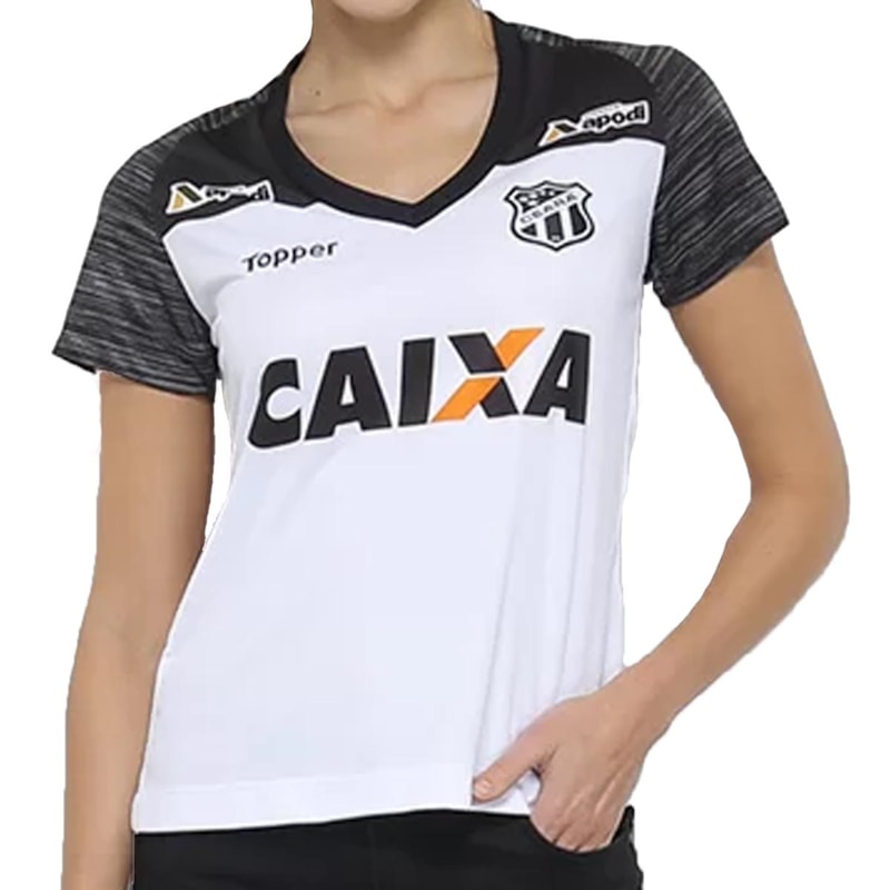 Camisa Topper Ceará Oficial Treino 2018 Feminina Camisa Topper Ceará Oficial Treino 2018 Feminina