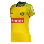 Camisa Topper Rugby Brasil 1 2017 Feminina