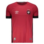 Camisa Umbro Athletico Paranaense Goleiro I 2018 Masculina - Vermelho e Preto
