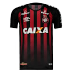 Camisa Umbro Athletico Paranaense Oficial I 2017 (Game) Masculina - Preto e Vermelho