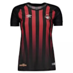 Camisa Umbro Atlético Paranaense Oficial I 2017 Feminina