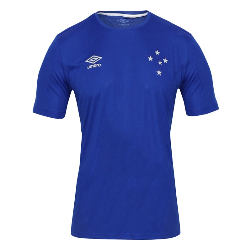 Camisa Umbro Cruzeiro Basic Infantil - Azul