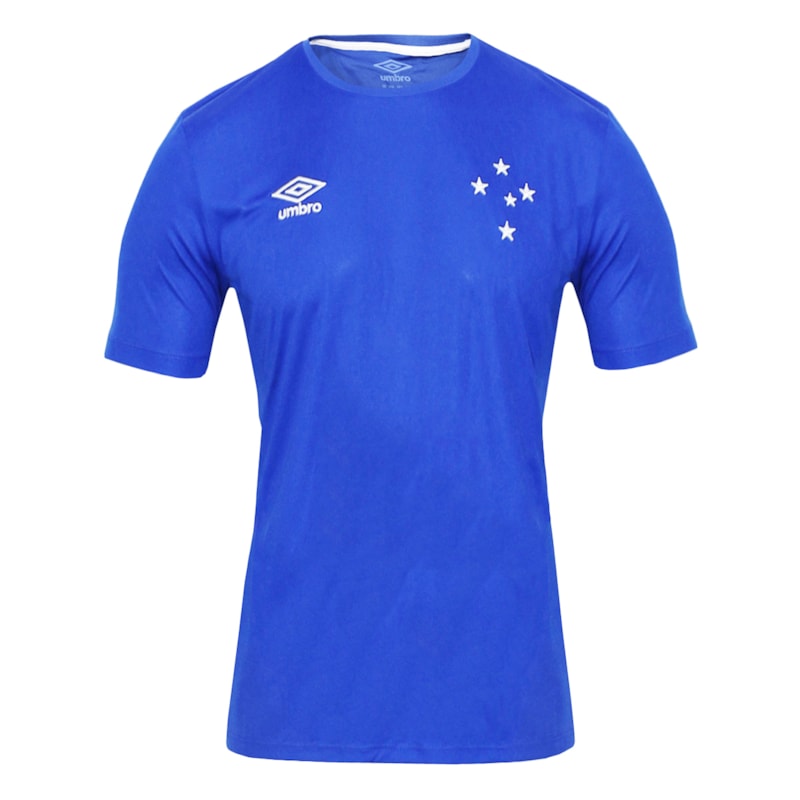 Camisa Umbro Cruzeiro Basic Masculina - Azul Camisa Umbro Cruzeiro Basic Masculina - Azul