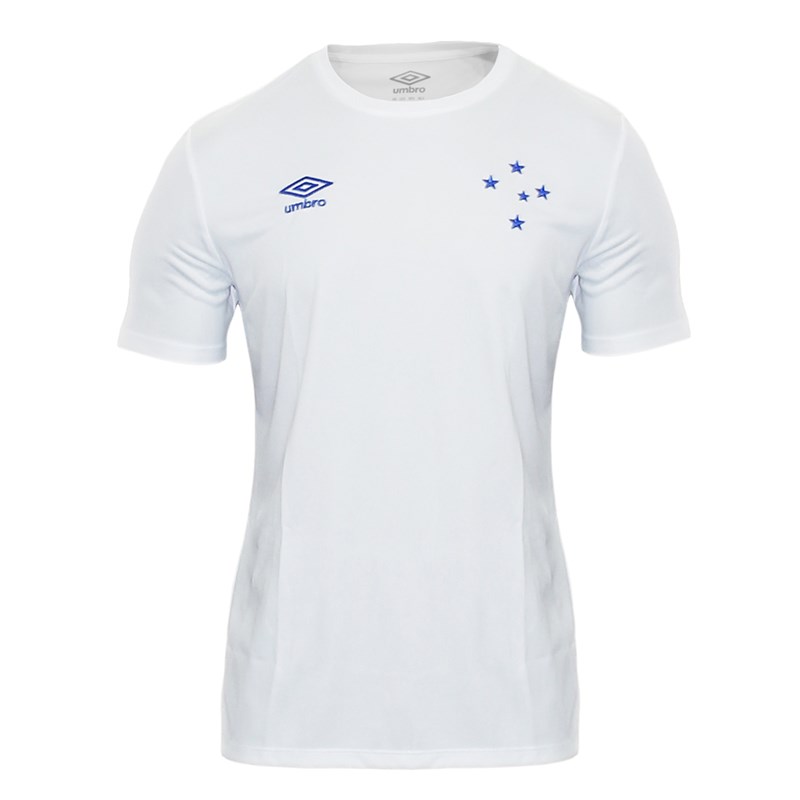 Camisa Umbro Cruzeiro Basic Masculina - Branco