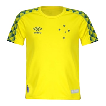 Camisa Umbro Cruzeiro Goleiro 2019 Infantil