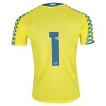 Camisa Umbro Cruzeiro Goleiro Oficial 2019 Infantil - Amarelo