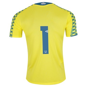 Camisa Umbro Cruzeiro Goleiro Oficial 2019 Infantil - Amarelo