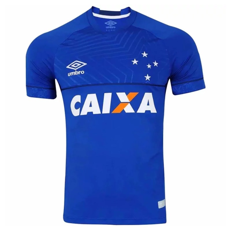 Camisa Umbro Cruzeiro I 2018 Plus Size (Fan S/N) Masculina