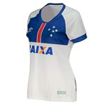 Camisa Umbro Cruzeiro Oficial Blaa Vikingur 2018 Feminina