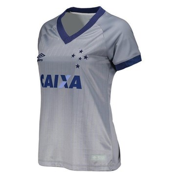 Camisa Umbro Cruzeiro Oficial III 2018 Feminina