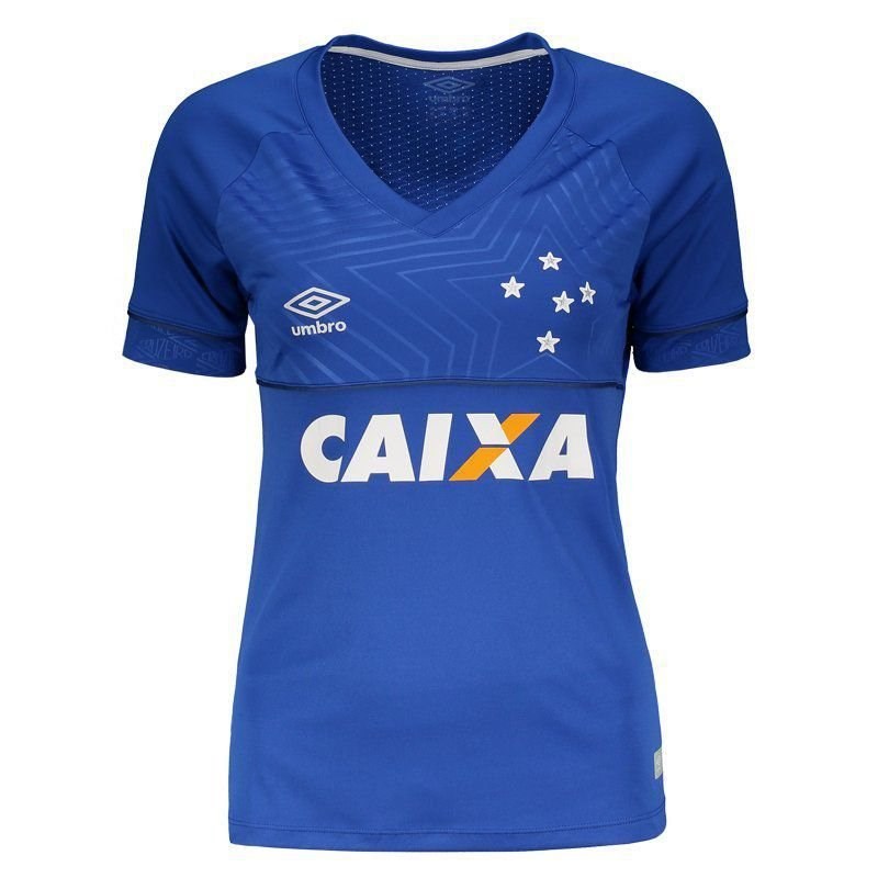 Camisa Umbro Feminina Cruzeiro Oficial 1 2018