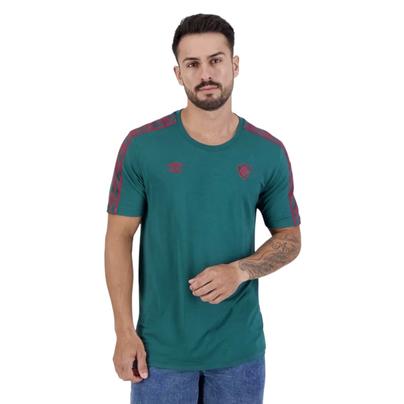 Camisa Umbro Fluminense Concentração 2024 Masculina