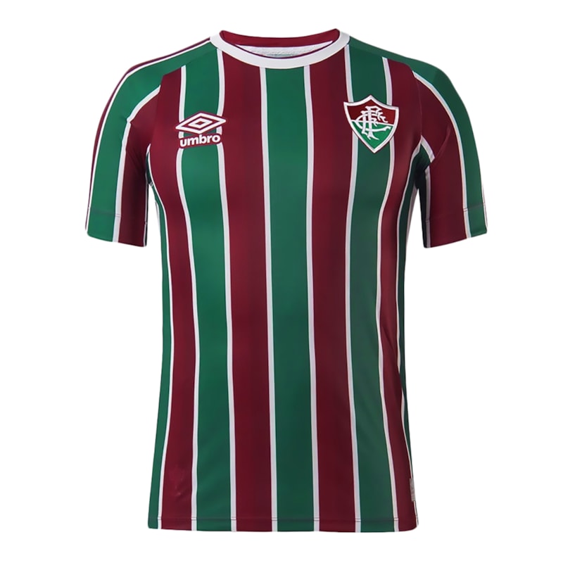 Camisa Umbro Fluminense Oficial I 2021 Infantil