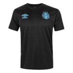 Camisa Umbro Grêmio Black Pack 2021 Masculina