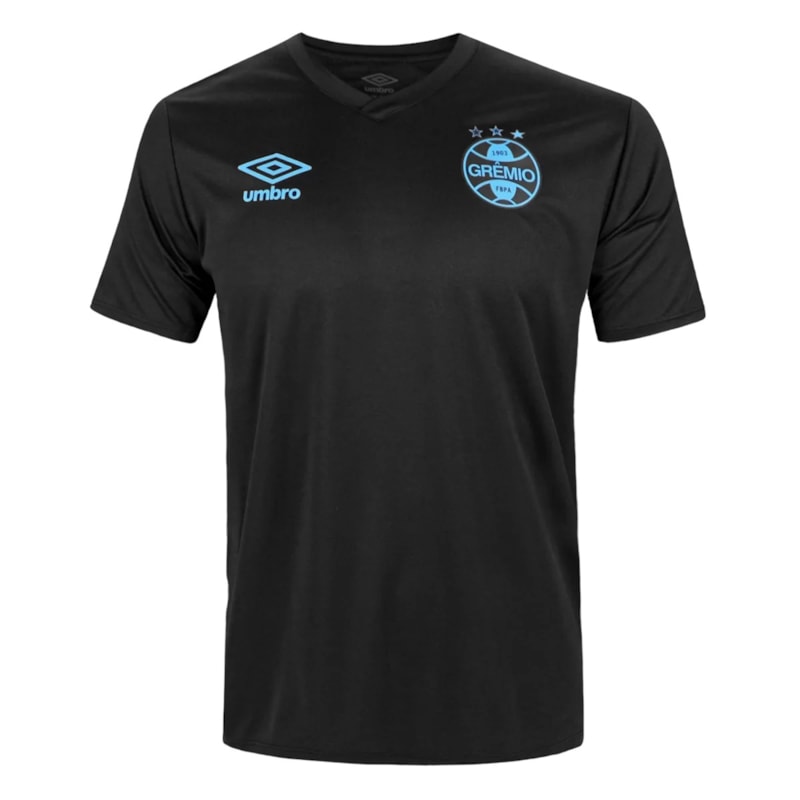 Camisa Umbro Grêmio Black Pack 2021 Masculina