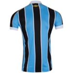 Camisa Umbro Grêmio Oficial I 2019 Masculina - Celeste e Preto