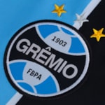 Camisa Umbro Grêmio Oficial I 2019 Masculina - Celeste e Preto