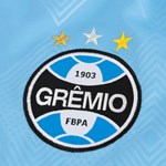 Camisa Umbro Grêmio Oficial Charrua 2018 (Fan) Masculina - Azul