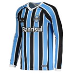 Camisa Umbro Grêmio Oficial I 2018 ML Masculina (FAN PAT S/N)
