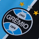 Camisa Umbro Grêmio I 2019 Plus Size Masculina (Classic S/N) - Azul e Preto