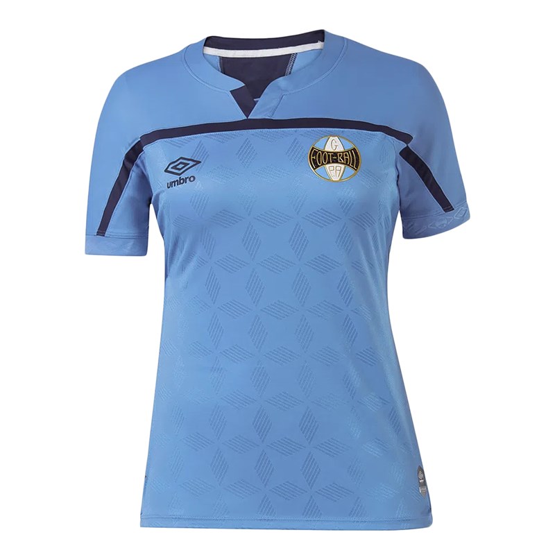 Camisa Umbro Grêmio Oficial III 2020 Feminina - Azul