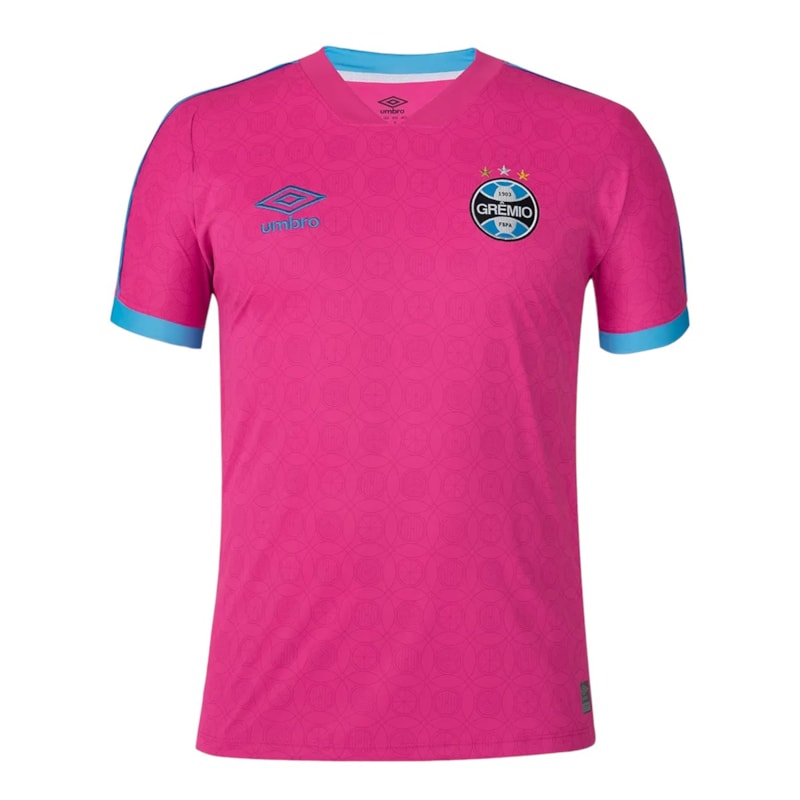 Camisa Umbro Grêmio Outubro Rosa 2023 Masculina