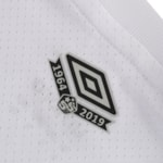 Camisa Umbro Santos Oficial I 2019 Feminina - Branco e Prata