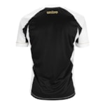 Camisa Umbro Santos Oficial II 2018 (Game) Masculina - Branco e Preto