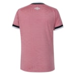 Camisa Umbro Santos Outubro Rosa 2022 Infantil