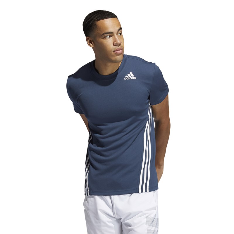 Camiseta Adidas Aeroready 3 Stripes Masculina